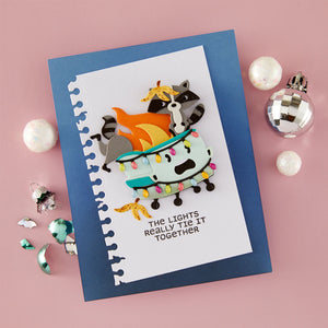 Deck the Dumpster Stamp & Die Set