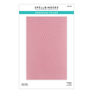 Tiny Dots Embossing Folder