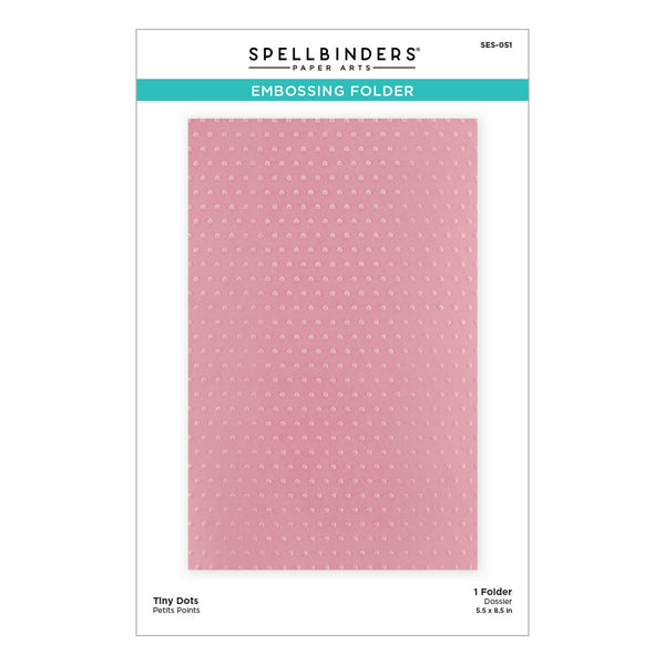 Tiny Dots Embossing Folder