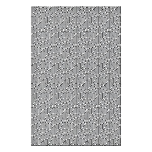 Monoline Stars Embossing Folder from the Dancin' Christmas Collection
