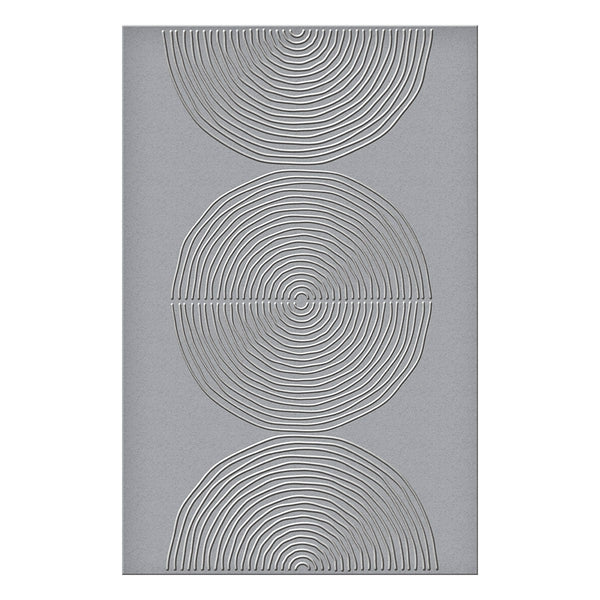 Lined Circles Embossing Folder by Dina Wakley