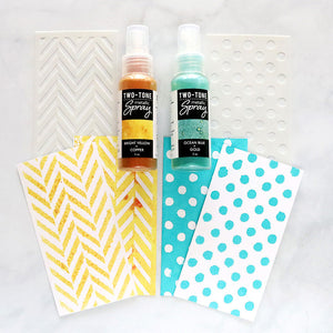 Hero Arts How to Use Metallic Sprays Technique Kit
