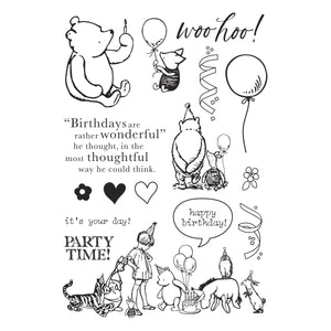 Simple Stories Make A Wish! Clear Stamp Set