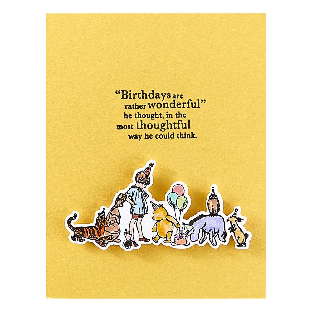 Simple Stories Make A Wish! Clear Stamp Set