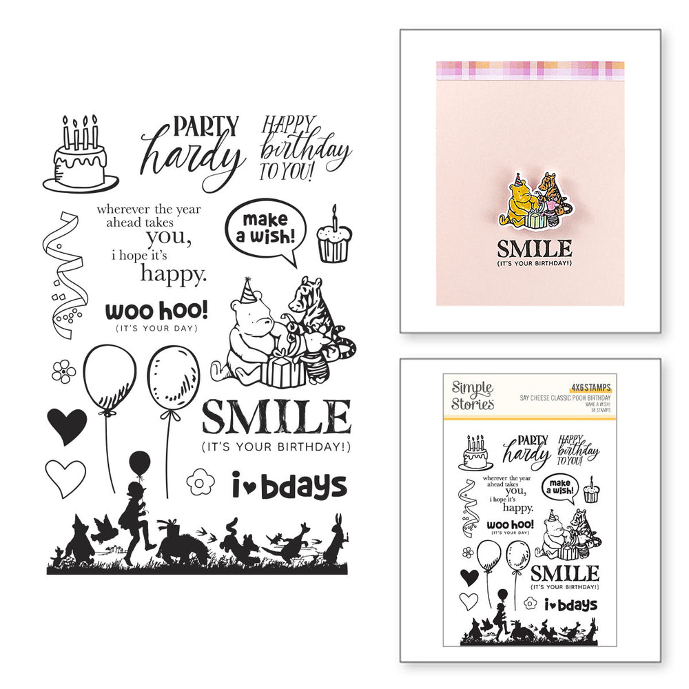 Make a Wish! Clear Stamps & Dies Bundle with Simple Stories