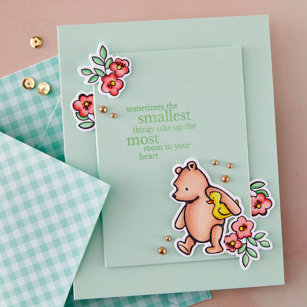 Simple Stories Say Cheese Classic Pooh Baby Bundle of Joy Clear Stamp Set