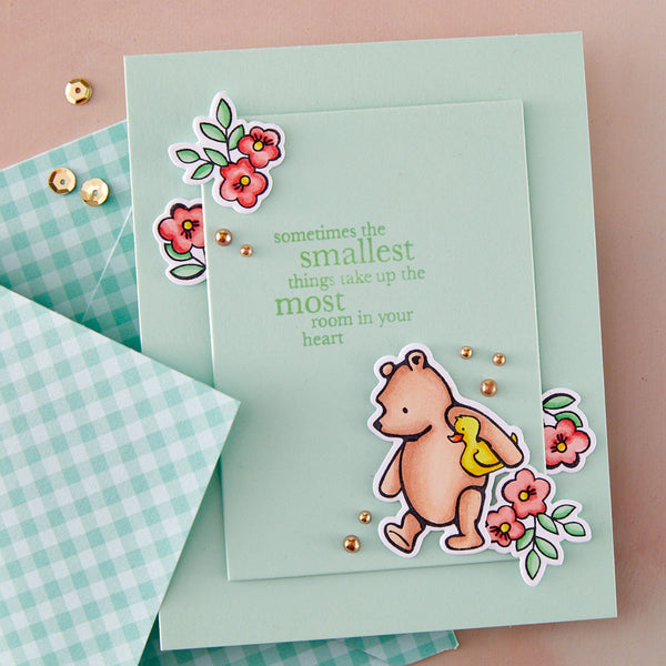 Simple Stories Say Cheese Classic Pooh Baby Bundle of Joy Clear Stamp Set