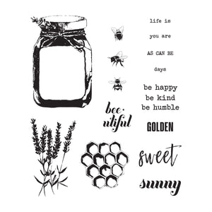 Simple Vintage Lavender Fields Stamp & Die Bundle with Simple Stories
