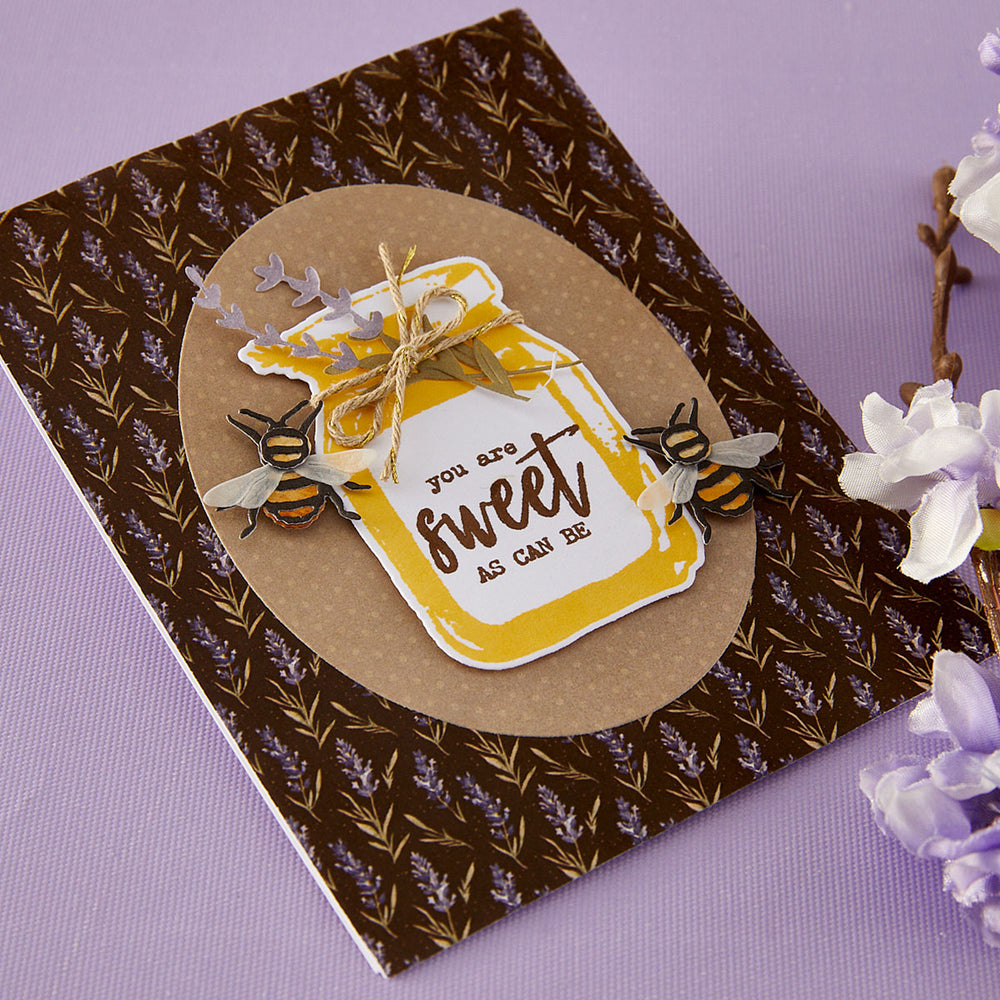 Simple Stories Simple Vintage Lavender Fields Clear Stamp Set