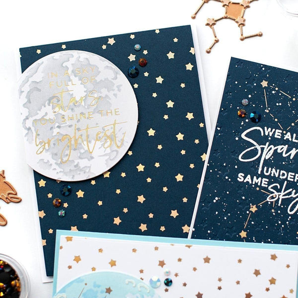 Stargazer Embossing Folder