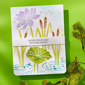 Jump for Joy Sentiments Clear Stamp Set