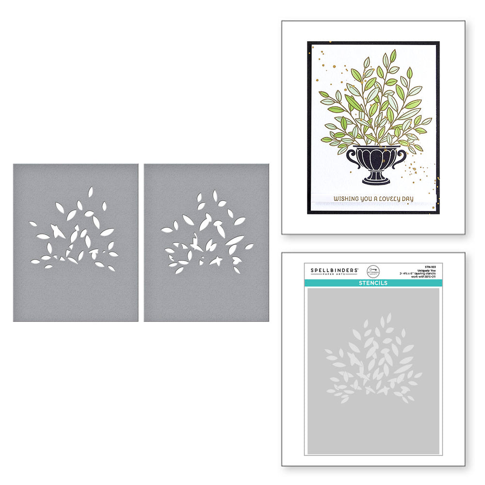 Uniquely You Stencil - BetterPress Society January 2025 Add-On