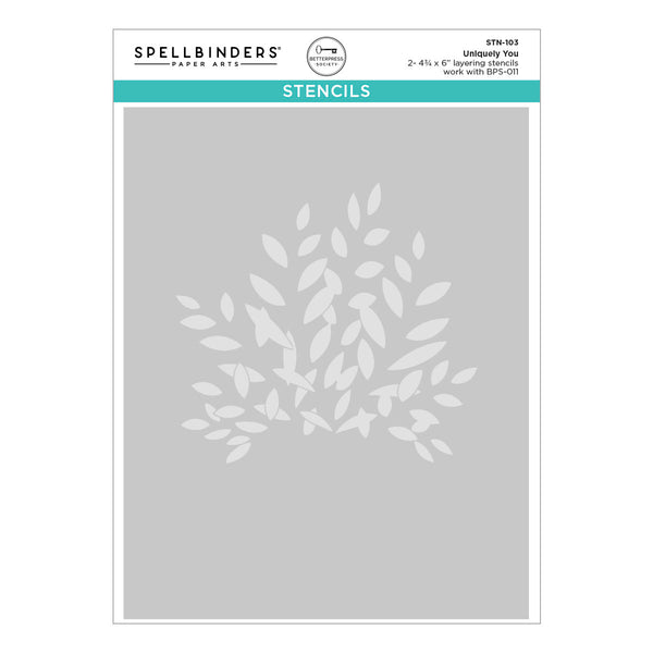 Uniquely You Stencil - BetterPress Society January 2025 Add-On