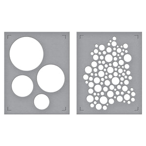 Lots of Circles Stencils by Lisa Horton