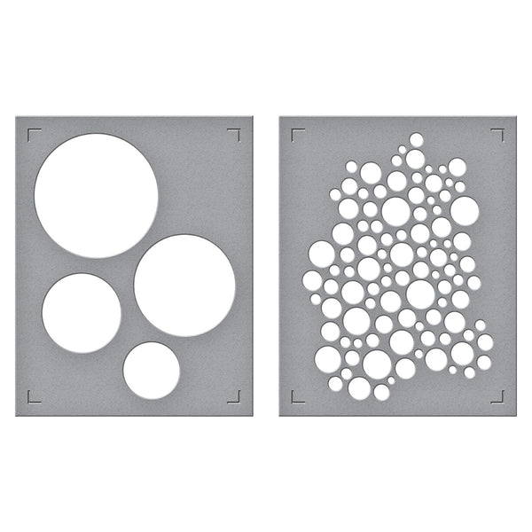 Lots of Circles Stencils by Lisa Horton