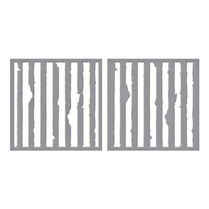 Tattered Stripes Stencils
