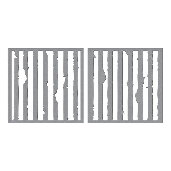 Tattered Stripes Stencils