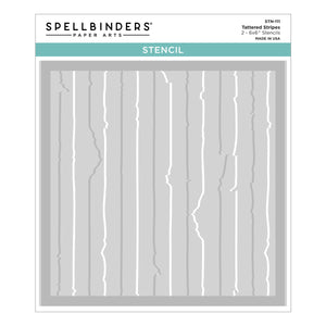 Tattered Stripes Stencils