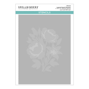 Layered Sweet Moments Stencil - BetterPress Society August 2025 Add-On