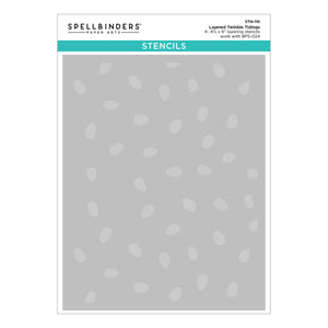 Layered Twinkle Tidings Stencil - BetterPress Society October 2025 Add-On