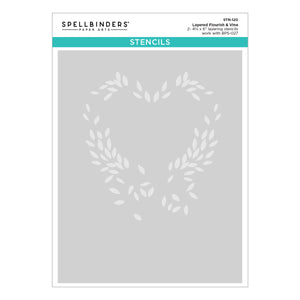 Flourish & Vine Press Plate & Die Set + Free Gift Stencil - BetterPress Society December 2025