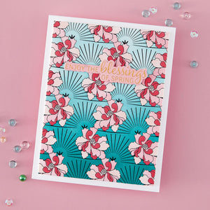 Radiant Blooms Press Plate & Die Set - BetterPress Society February 2026