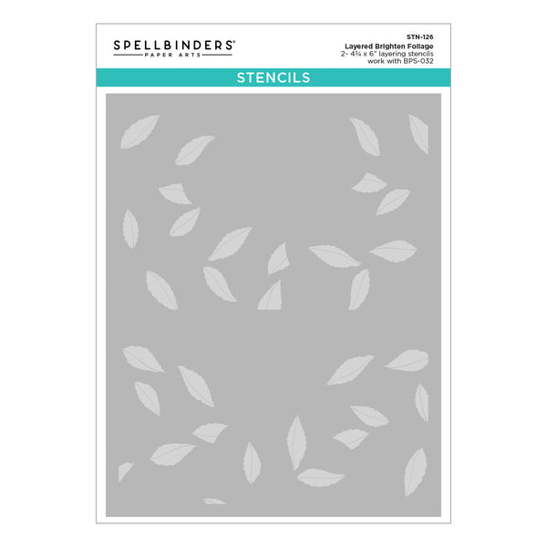 Brighten Foliage Press Plates + Free Gift Stencil - BetterPress Society May 2026