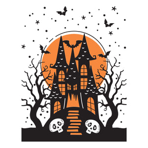 Haunted Hollow Stencil - BetterPress Society August 2026 Add-On