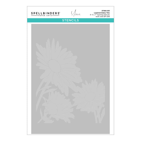 Daisy Trio Press + Foil and Stencil Bundle by Yana Smakula