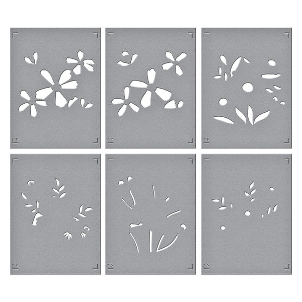 Thank You Bouquet 3D Folder and Stencil Bundle by Wendy Vecchi
