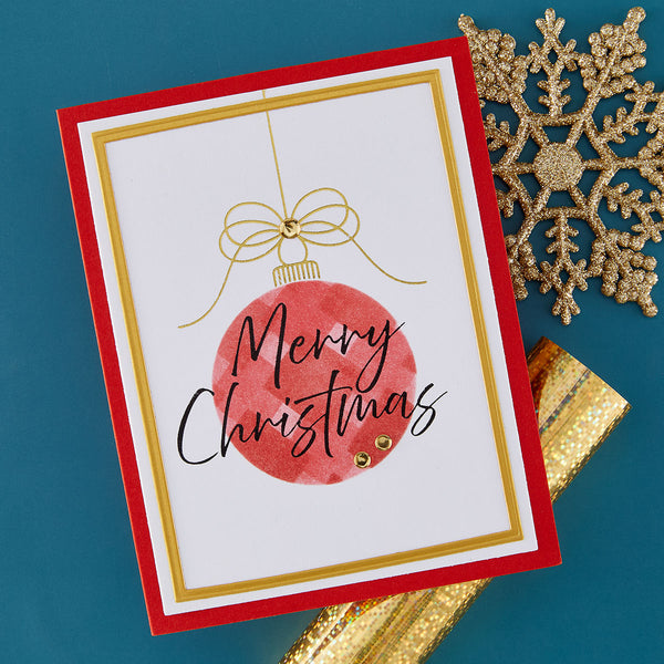 Tied with Cheer Press + Foil Plate & Stencil Bundle - 9/23 Consumer Launch