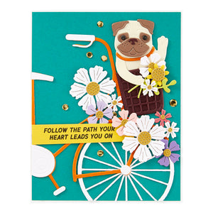 Cats and Pugs Sentiments Clear Stamp Set by Bibi Cameron