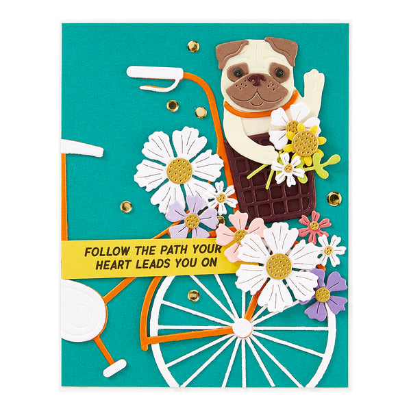 Cats and Pugs Sentiments Clear Stamp Set by Bibi Cameron