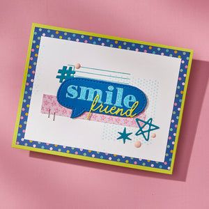 Speech Bubbles Sentiments Clear Stamp Set by Kelly Bangs
