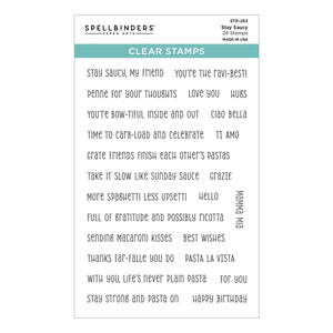 Stay Saucy Clear Stamp Set