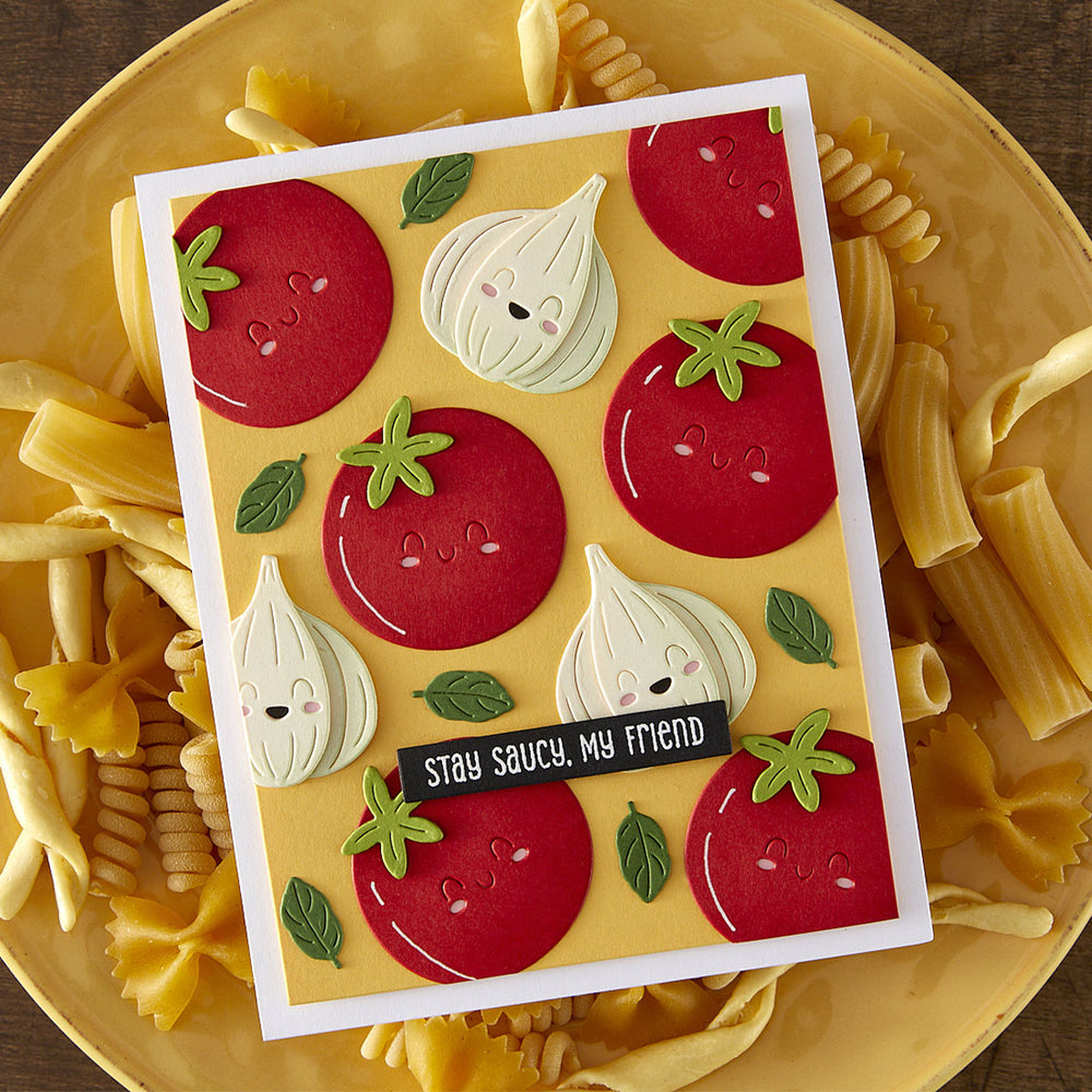 Stay Saucy Clear Stamp Set
