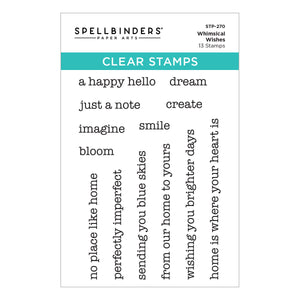 Whimsical Wishes Clear Stamp Set by Vicky Papaioannou