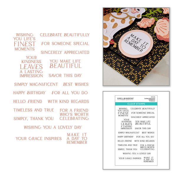 Lasting Impressions Clear Stamp Set