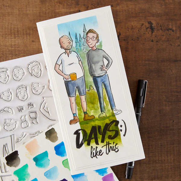 Into the Wild Clear Stamp Set by Josh Griffiths Studio