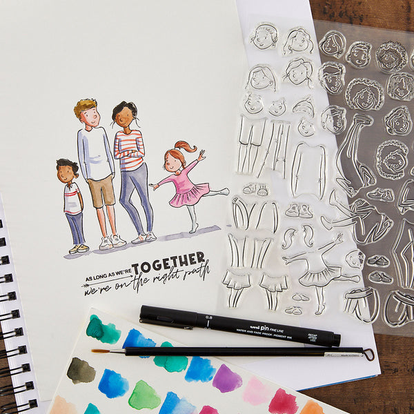 Words for the Wild Clear Stamp Set by Josh Griffiths Studio