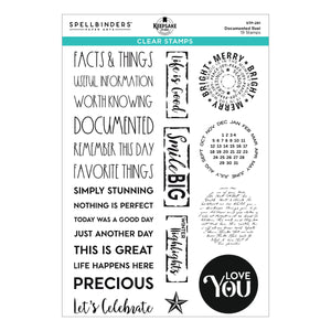 Documented Reel Clear Stamp Set by Esther Glas - Nov 19 Consumer Launch Date