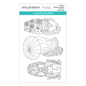 Autumn in Kyoto Clear Stamp Set by Alex Syberia