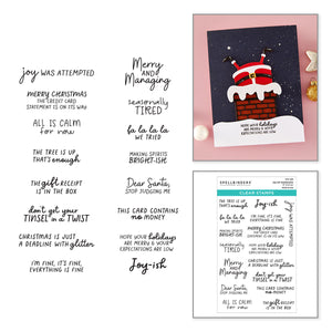 Joy-ish Sentiments Clear Stamp Set