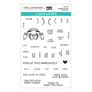 Ultimate Action Clear Stamp Set