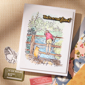 Friendly Moments Press + Foil Plates
