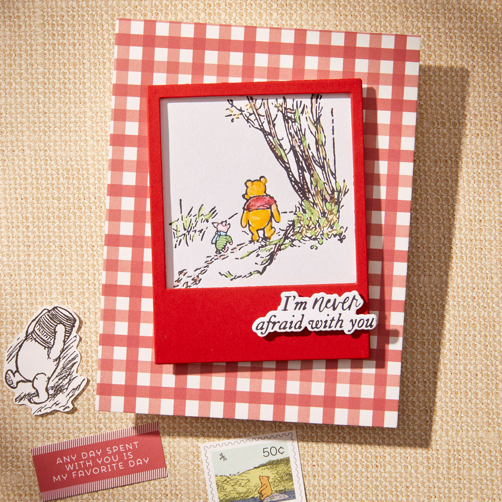 Memory Frames Etched Dies with Simple Stories