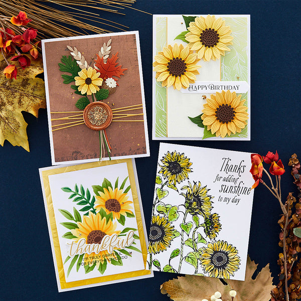 Fancy Sentiment Strips Press + Foil Plate & Die Set