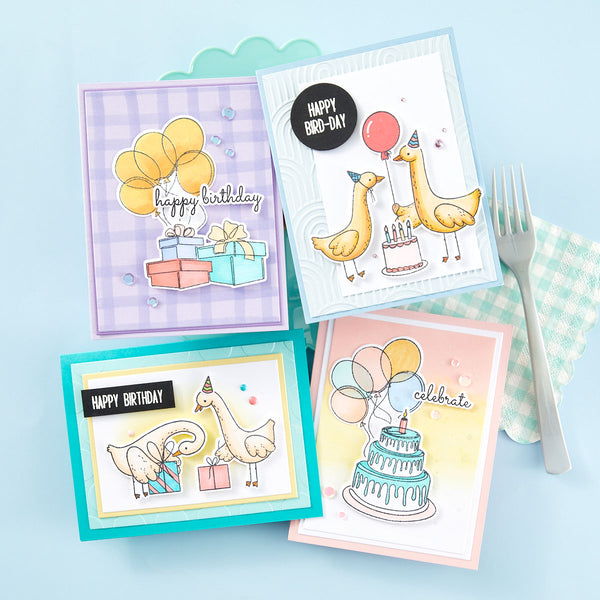 Ranger Birthday Party Clear Stamp Set by Simon Hurley create.