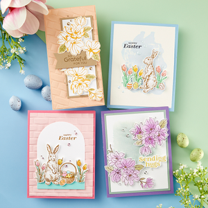 Woven 3D Embossing Folder from the Spring Sampler Collection by Simon Hurley