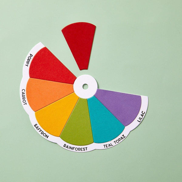 Color Swatch Names Clear Stamp Set
